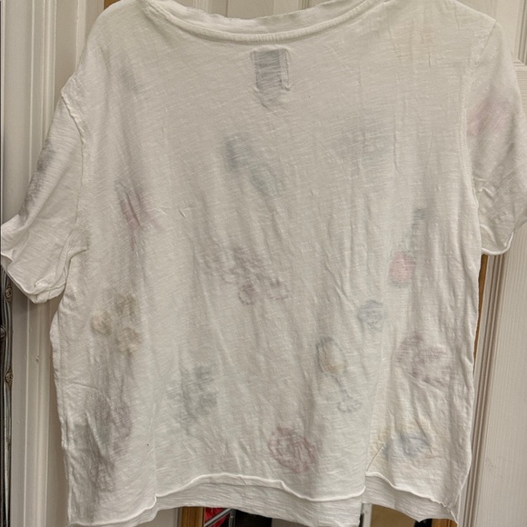 Anthropologie Maeve Embroidered T-Shirt - Picture 7 of 7